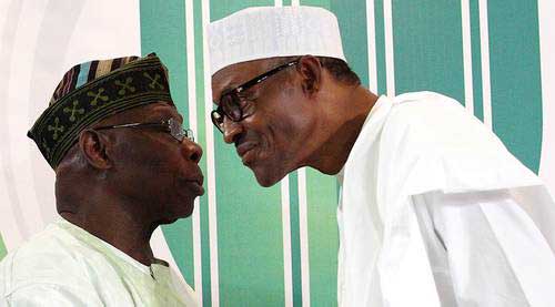  Olusegun Obasanjo and  Muhammadu Buhari
