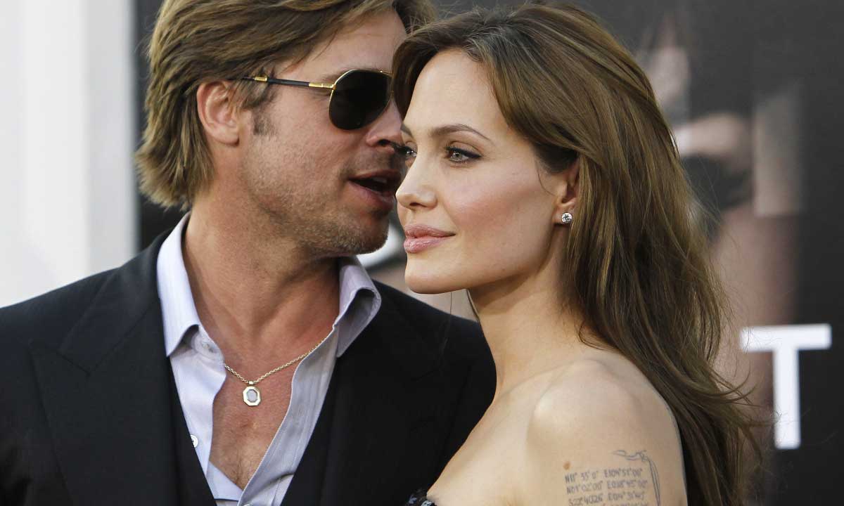 Brad Pitt Furious and Angelina Jolie