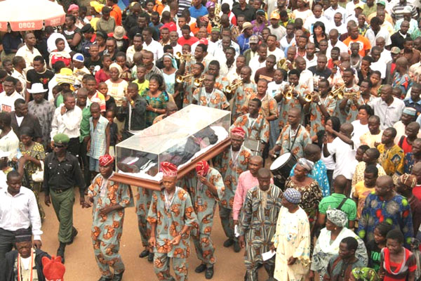 SIGHT AND SOUND FROM GANI FAWEHINMI FUNERAL