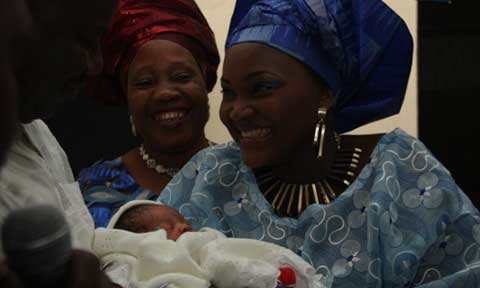 New Mom Mercy Aigbe Shows Us Her Baby
