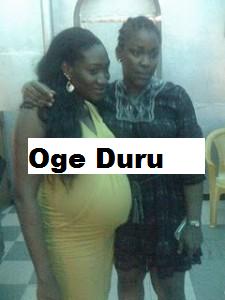 Spotted:heavily pregnant actress oge okoye-duru.