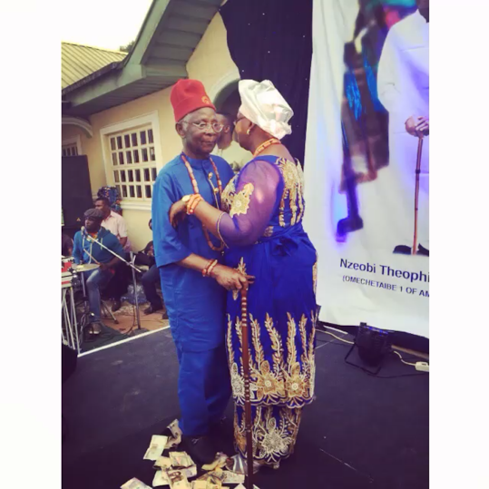 Photos: Genevieve Nnaji Celebrates With Parents As They Mark 46th Wedding Anniversary