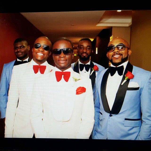 Toolz, Banky W, Noble Igwe, Other Stars Rocked Dubia At Micheal Demuren’s Wedding (Photos)