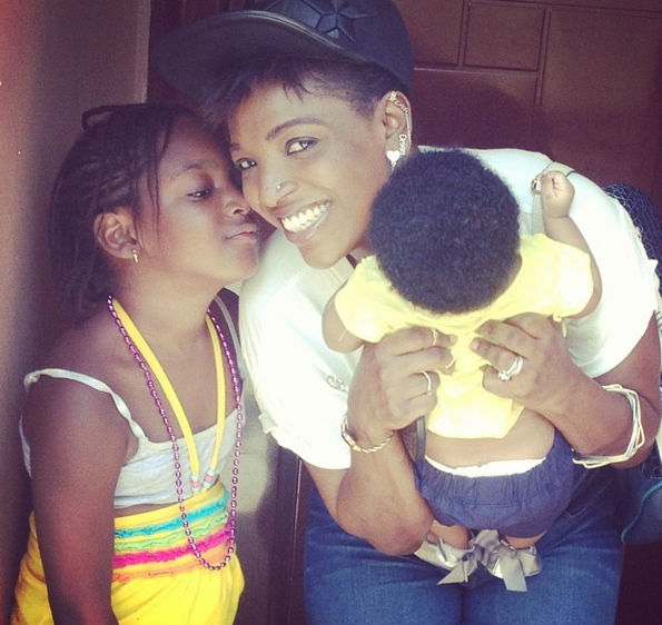 See How Annie Idibia Used Her Daughters Name to Get Customers
