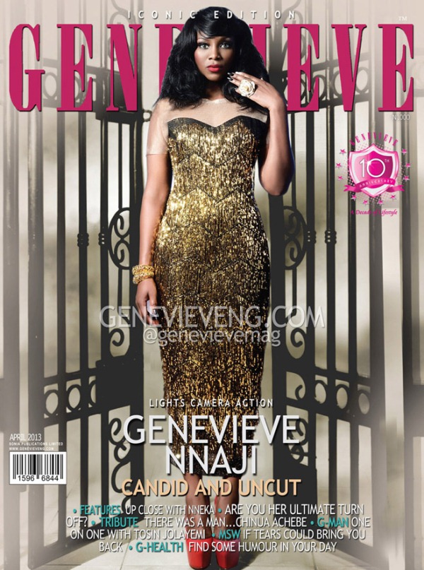 Genevieve Nnaji Covers Genevieve Magazine