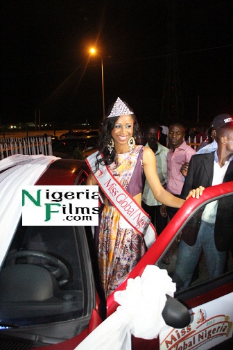 PICTURES:Pamela Ifeneme Becomes Miss Global Nigeria 2012