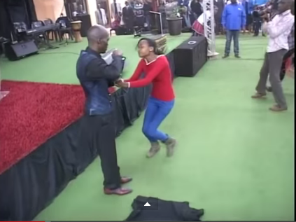 Pastor Daniel Lesego Makes Church Members Drink Petrol [Pictures]