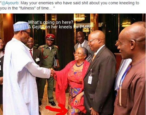 Onyeka Onwenu On Blast Over Kneeling For Buhari (Pictures)