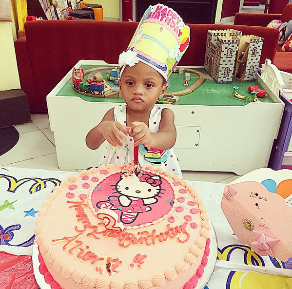 Aliona Okoye Celebrates 2-Year Birthday In School (Photos)