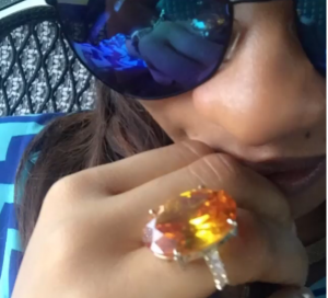 (Do You Agree?) Tonto Dikeh Reveals Her Engagement Ring Costs Over 12 Million Naira (Photo)