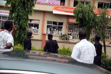 PHOTONEWS: Scene Of Shopping Mall Bombing At Wuse II Abuja