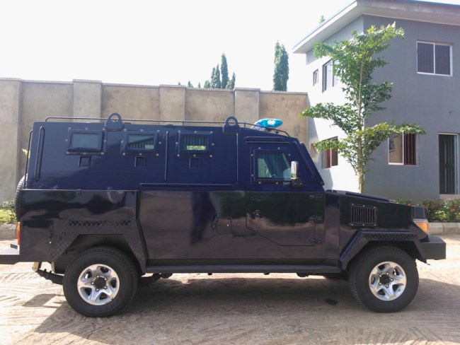 AWESOME; Check Out These Photos Of Specially Made Armored Patrol Vehicles Proudly Crafted In Nigeria