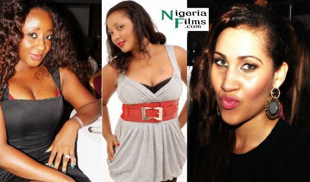 Super Eagles players linked with Nollywood stars