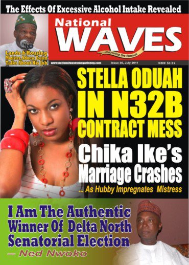Chika Ike’s marriage crashes as hubby impregnates mistress