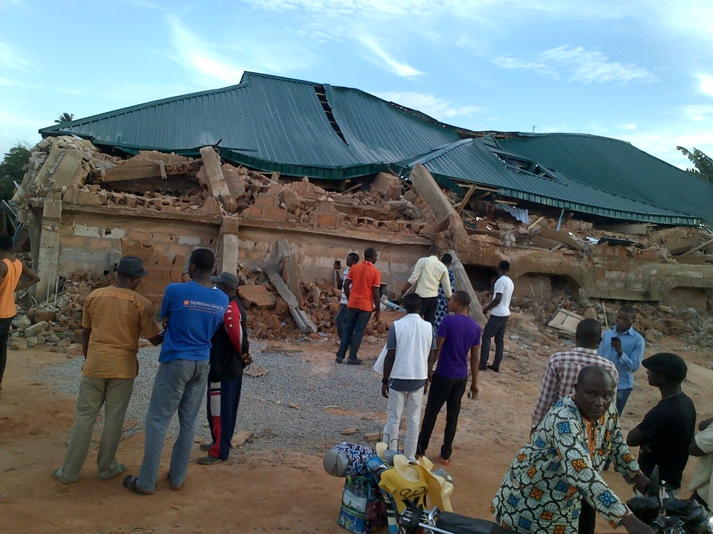 Edo State Records Collapse of Another Church Building