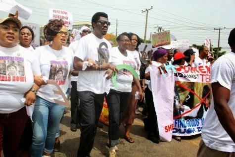 Femi Kuti, Iyabo Ojo, Jide Kosoko Lead Protest In Lagos