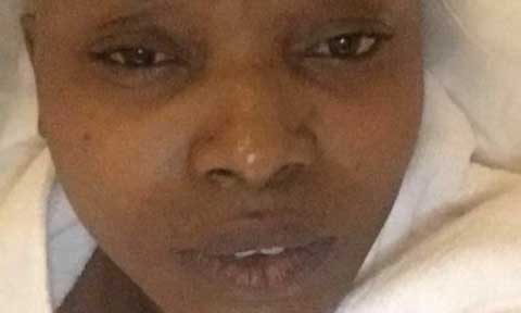 Halima Abubakar Leaves Hospital Bed…Loses Weight Drastically