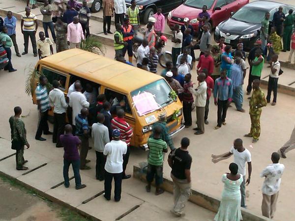 Gov. Fashola’s LASTMA Allegedly Beats Danfo Driver To Death