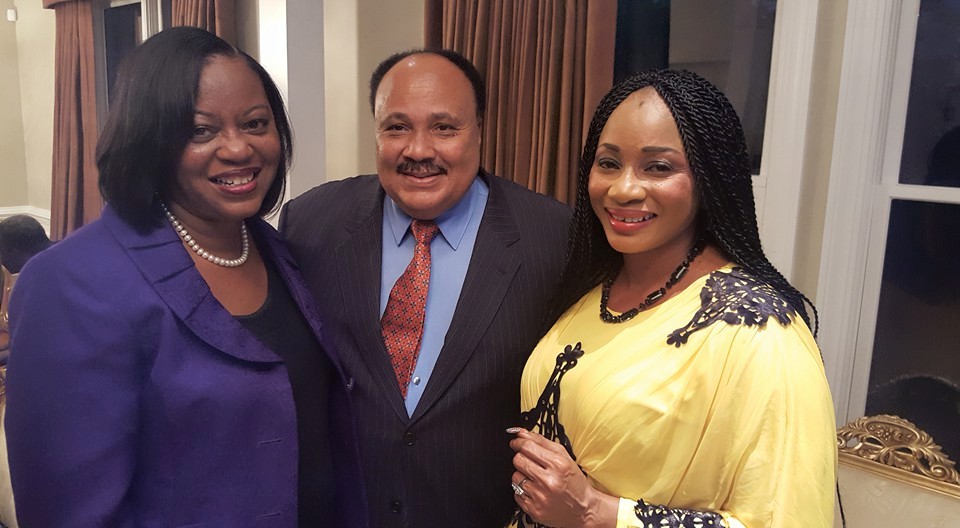 Clarion Chukwurah, Jim Iyke,  Dine and Wine With Dr. Martin Luther King Jnr the 3rd (Photos)