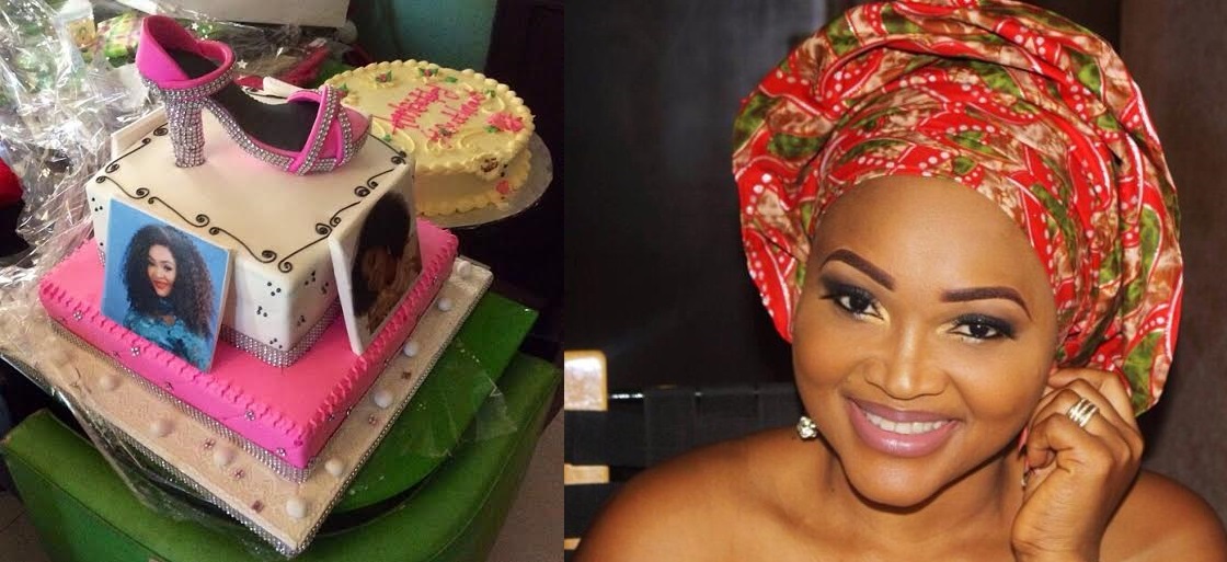 Mercy Aigbe Celebrates Birthday With A Cute Cake (Photo)