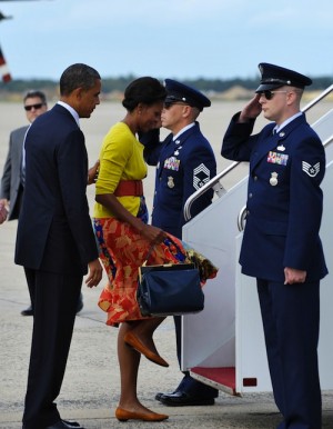 Michelle Obama in Another Duro Olowu Number September 23, 2011