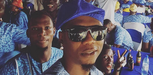 Reminisce Mobbed At Abule Egba
