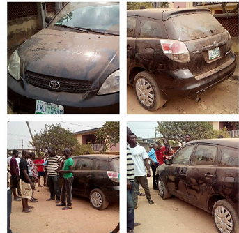 Music Video Producer, Akin Alabi’s Stolen Car Returned by Robbers (photo)
