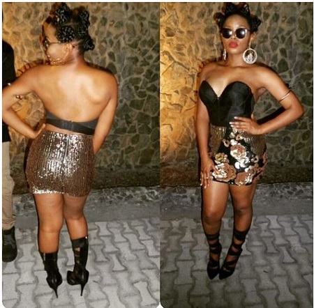 You Will Not Believe What Yemi Alade Wore to the Club (Photos)