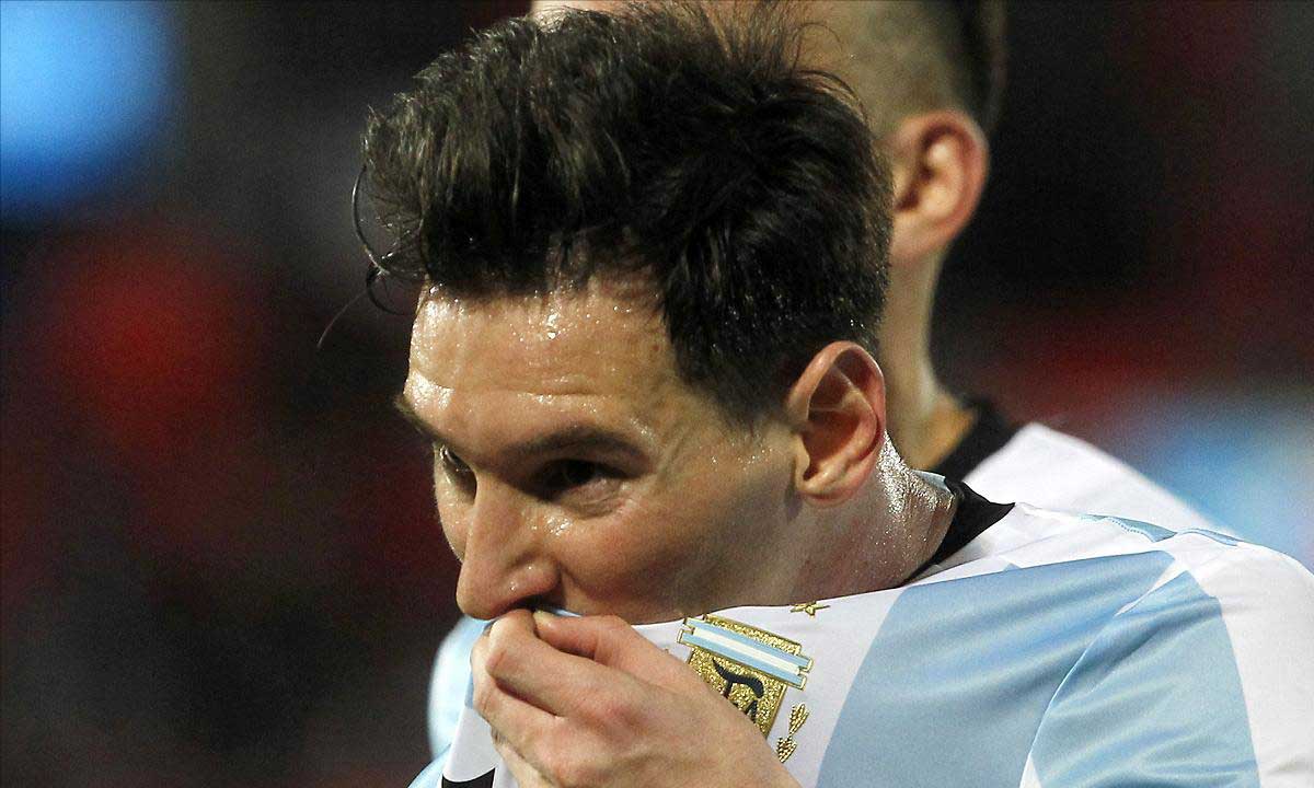 Heartbroken Lionel Messi announces retirement after missing a penalty shootout