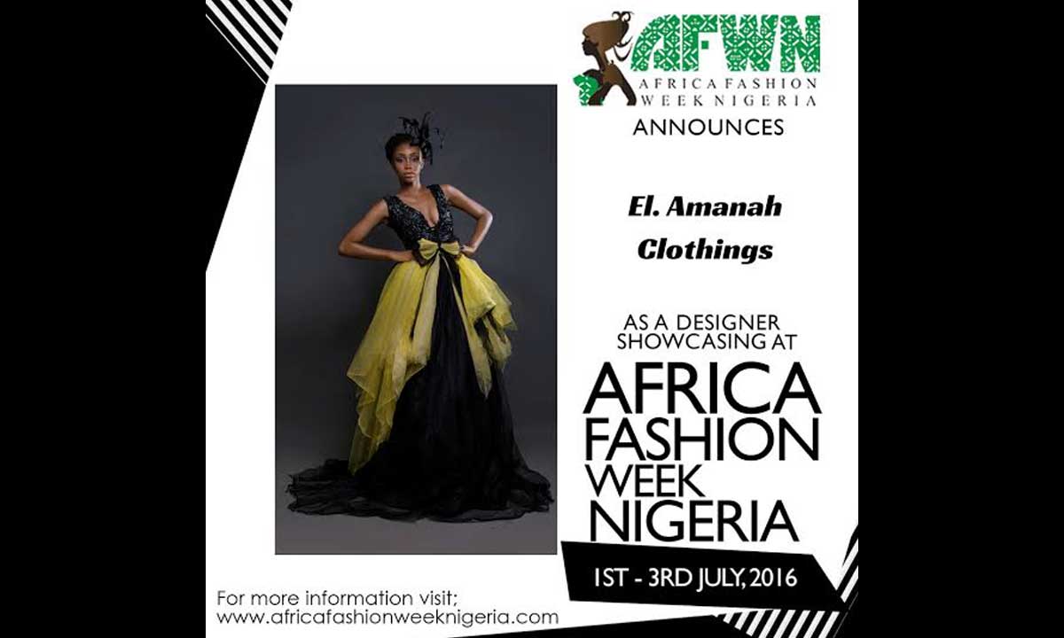 African Fashion Week Nigeria 2016 Kicks off July Ist