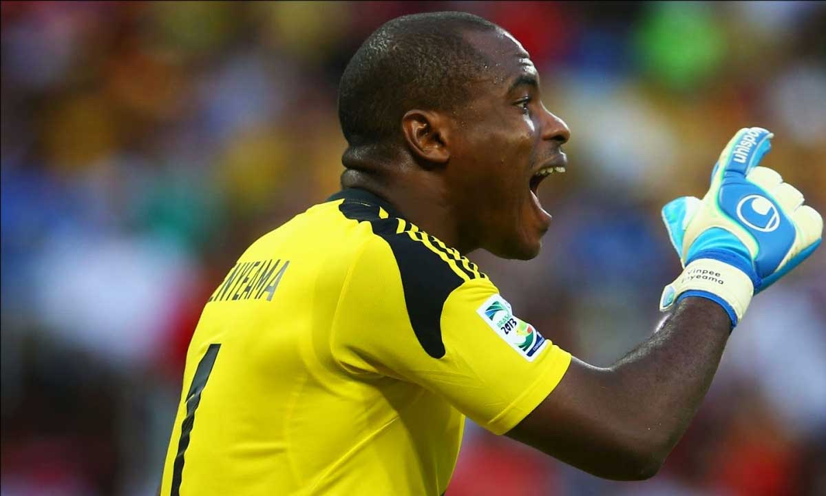 Vincent Enyeama Shows Wife How Romantic he is (photos)