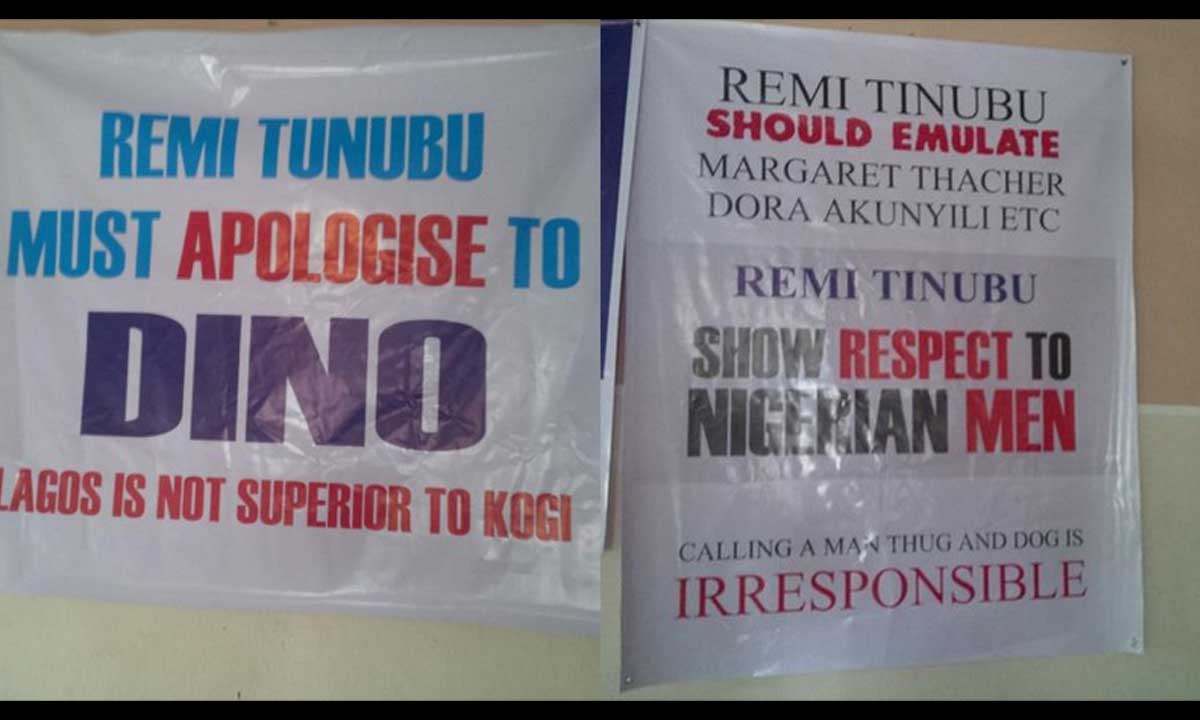 Photos: Kogi Women Tells Tinubu to Apologise to Dino Melaye