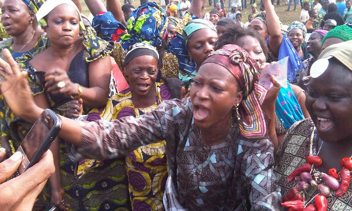 PHOTONEWS: Women in Owerri Take to Protest Over Relocation of Local Market