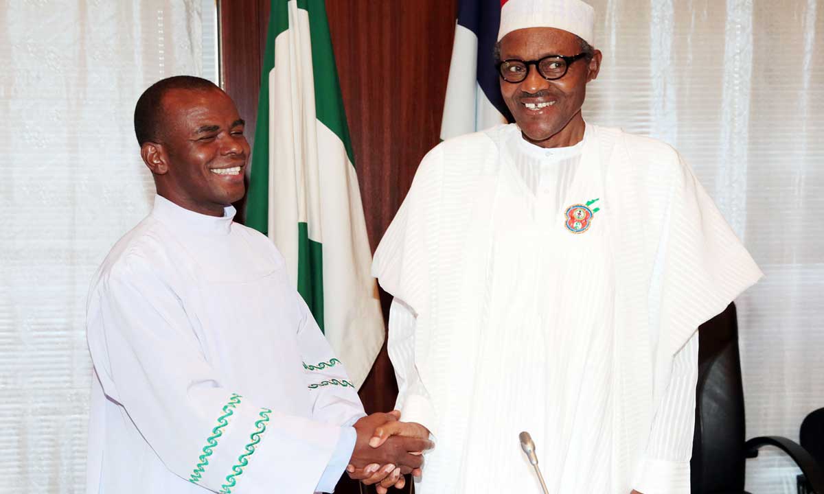 Buhari took over when the Economy was in a Wreck- Rev. Mbaka
