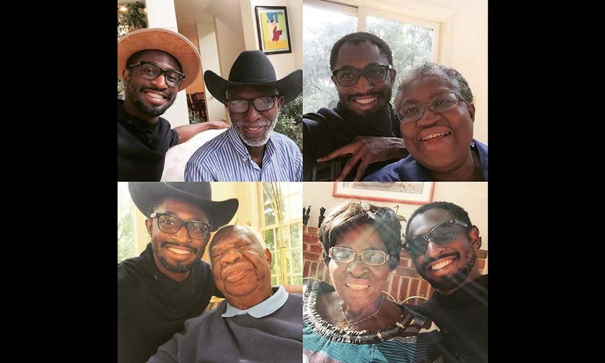 Ngozi Okonjo-Iweala’s Son, Uzodimma Iweala Bonds With Parents and Grandparents in America