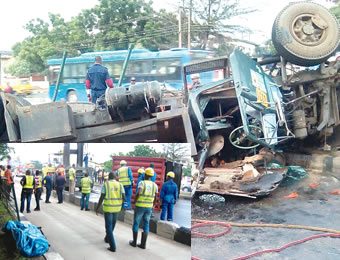 Fuel Tanker Kills One in Lagos