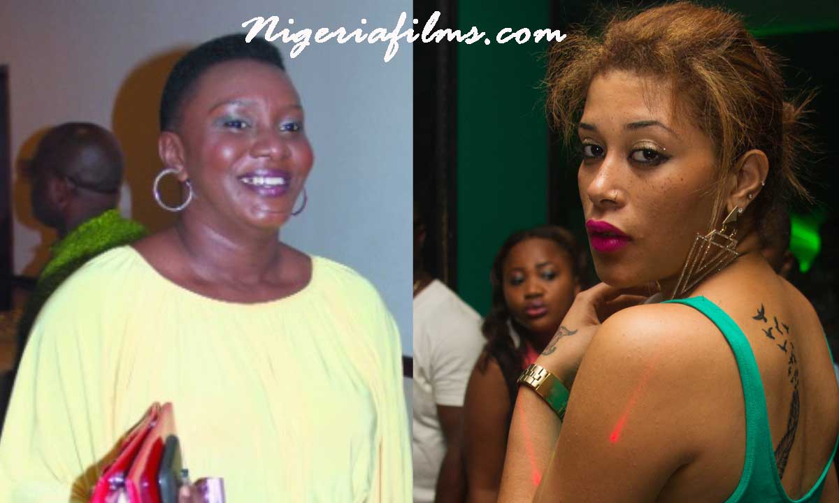 Missing Bangles! Ann Njemanze and Adunni Ade fight dirty at Movie Location