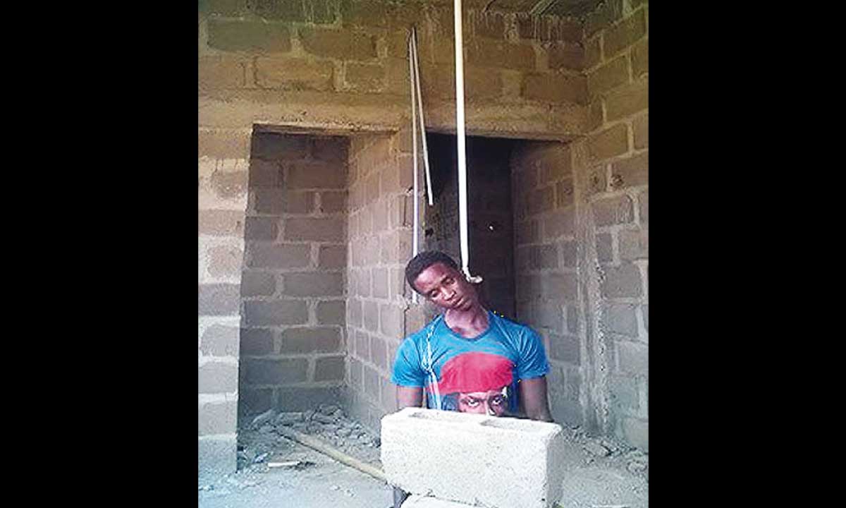 Middle Aged Man Found Hanged in Uncompleted Building