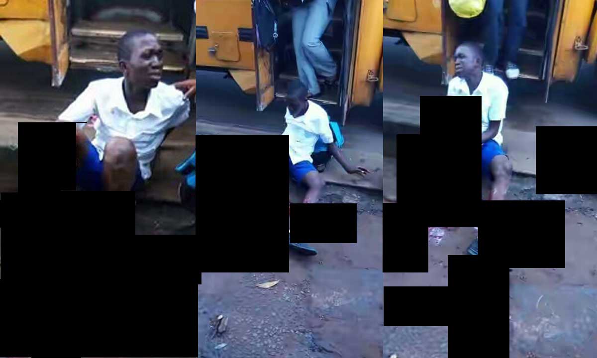 School Boys Flesh Chopped off During Accident (Graphic)