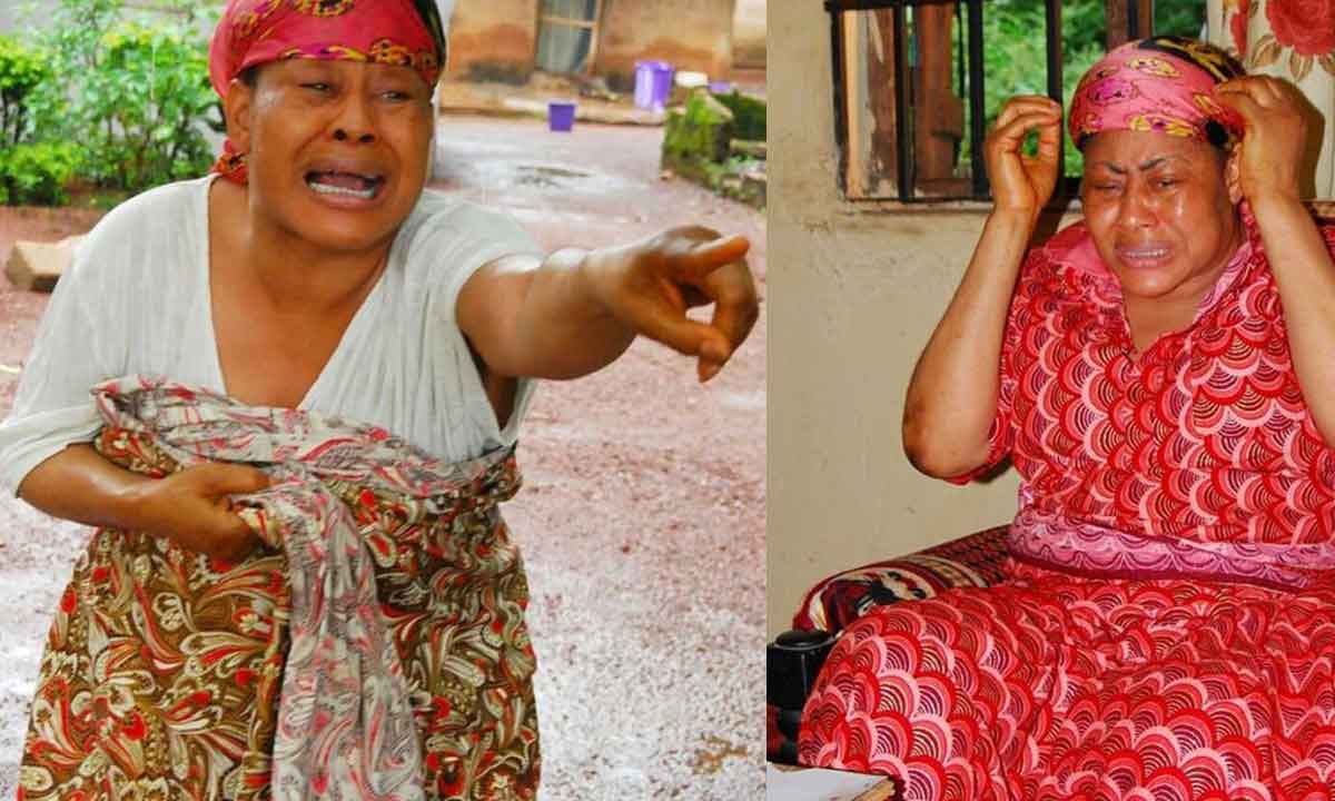 Nollywood Mother Actress, Ngozi Ezeonu, Cry Her Heart Out In The Spirits