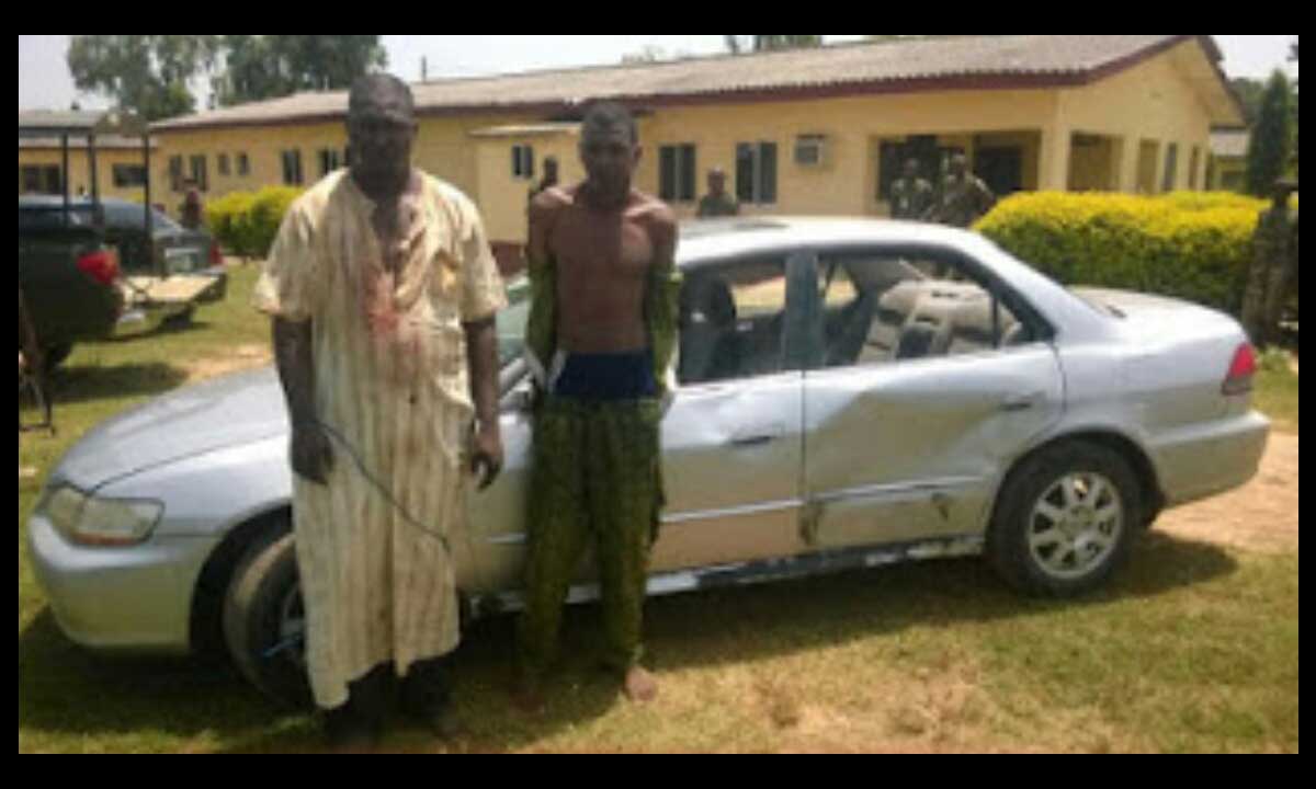 Photos: On Their Way To Collect Ransom  Kidnappers was Arrested By Soldiers