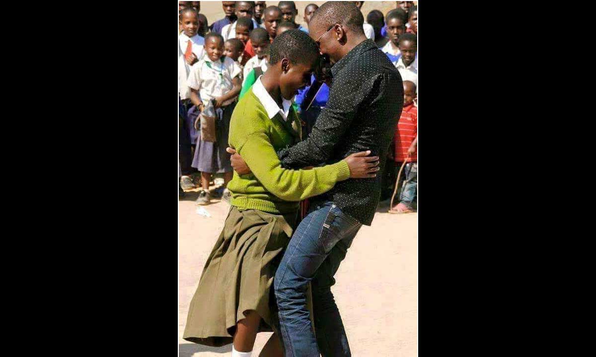 School Event: MC Pictured Dancing with a Primary 6 Pupils in Compromising Position