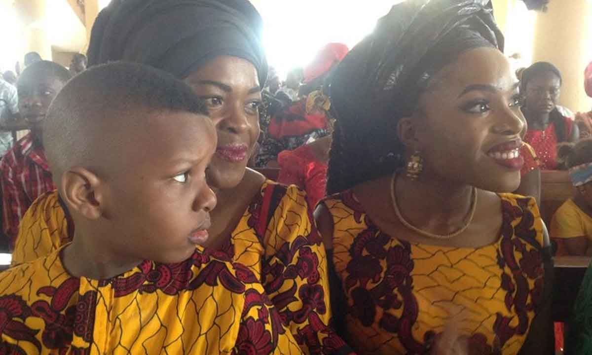 MTN Project Fame Winner, Okiemute thanksgiving service with Family in Church (Photos)