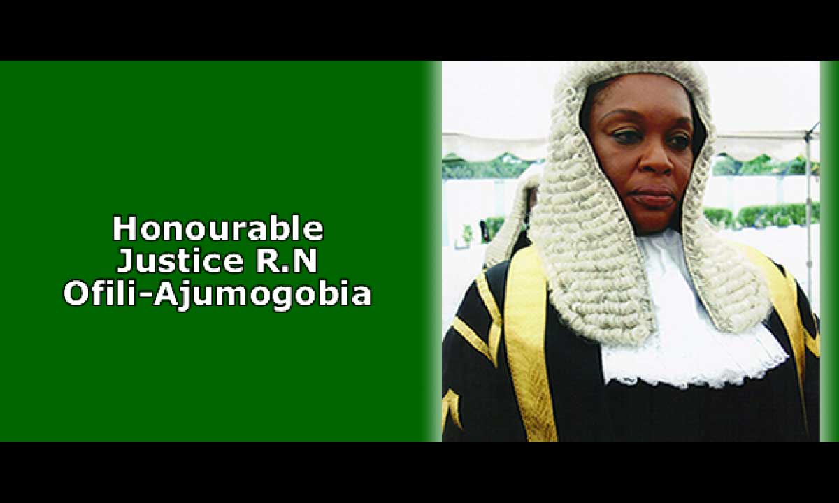 Justice Rita Ofili-Ajumogobia Surrenders to EFCC