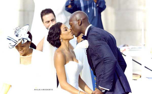 Photos: Chinwetel Ejiofor’s sister, Kandi weds Dele in Croatia