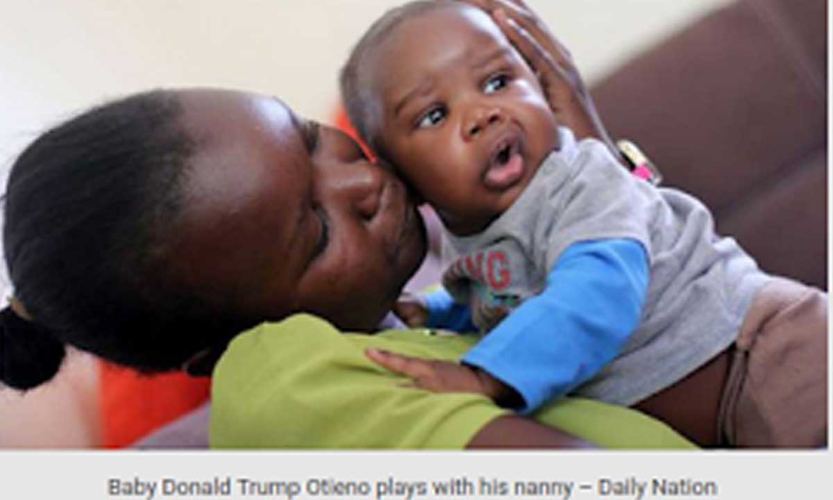 Kenyan Couple Named Baby Donald Trump