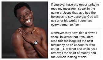 God Will Remove Spirit of Money From You – Gay Activist,Bisi Alimi Fires Nigerian Christian