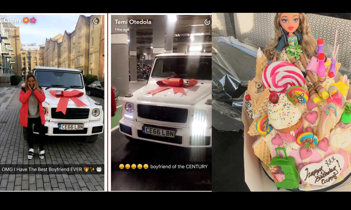 Surprise! G-wagon Gift from Victor Anichebe to Billionaire’s Daughter, DJ Cuppy As She Turns 24