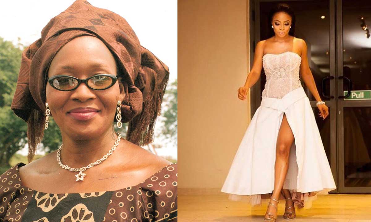 Kemi Olunloyo Blasts Toke Makinwa for Wearing Exposed Dress For Her Book Launch