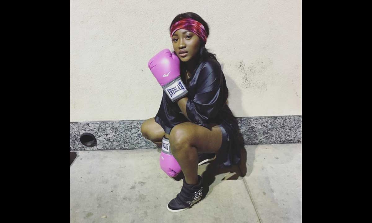Omotola Ekhinde’s Daughter Turns Boxer in Photo